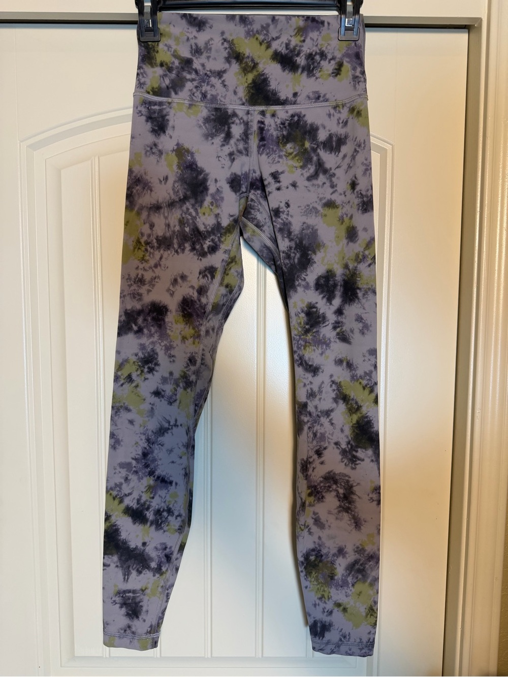 Lululemon Align High Rise Leggings Tie Dye Marble Print Size 6 29” Inseam